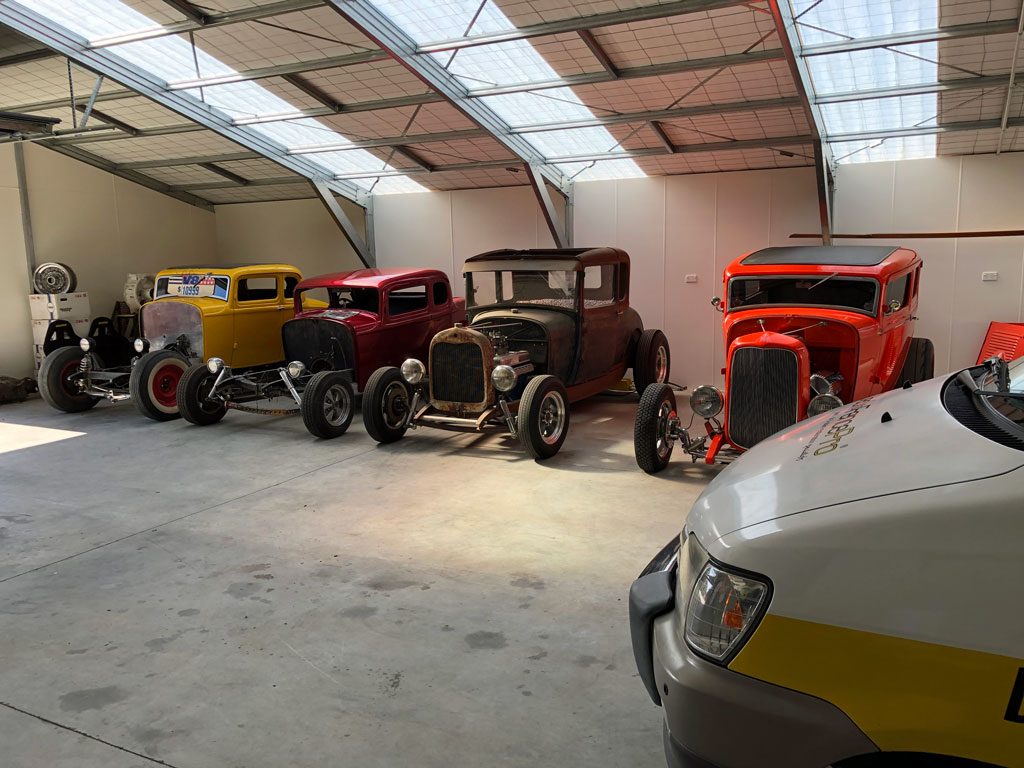 Garage Carpet Installation for a Car Museum in Christchurch