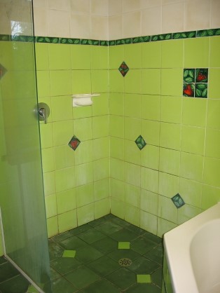 Shower restoration Hamilton before