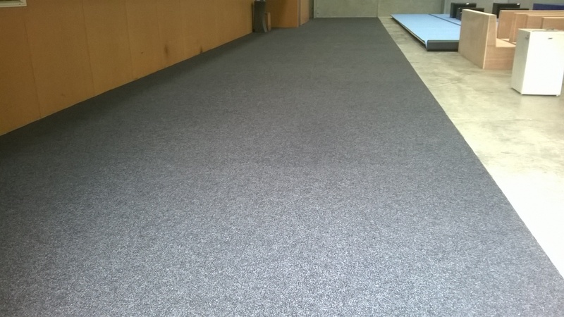 Garage Carpet Installation for Wellington Gym